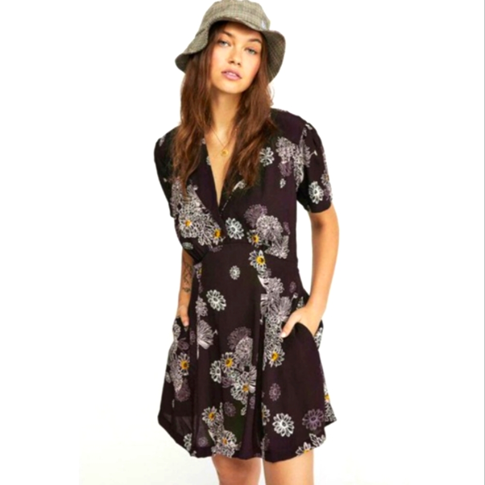 Free People Blue Hawaii Dress